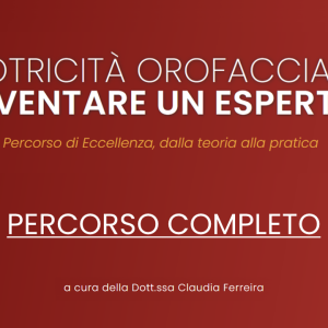 AF Motricità Orofacciale – Percorso Completo Asincrono R